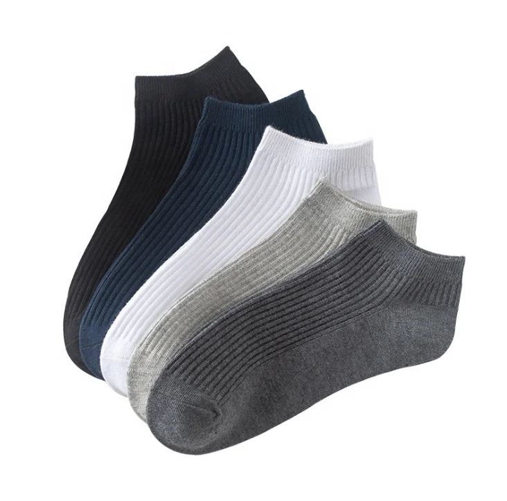 

Sport socks men's cotton Breathable black ankle socks custom, Custom color