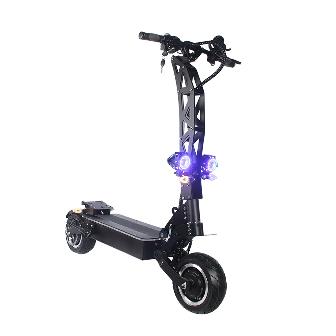 

Waibos Discount Folding self-balancing scooter 72v 6000w 7000w 11 inch off-road tire adult electric motorcycle scooter for sale