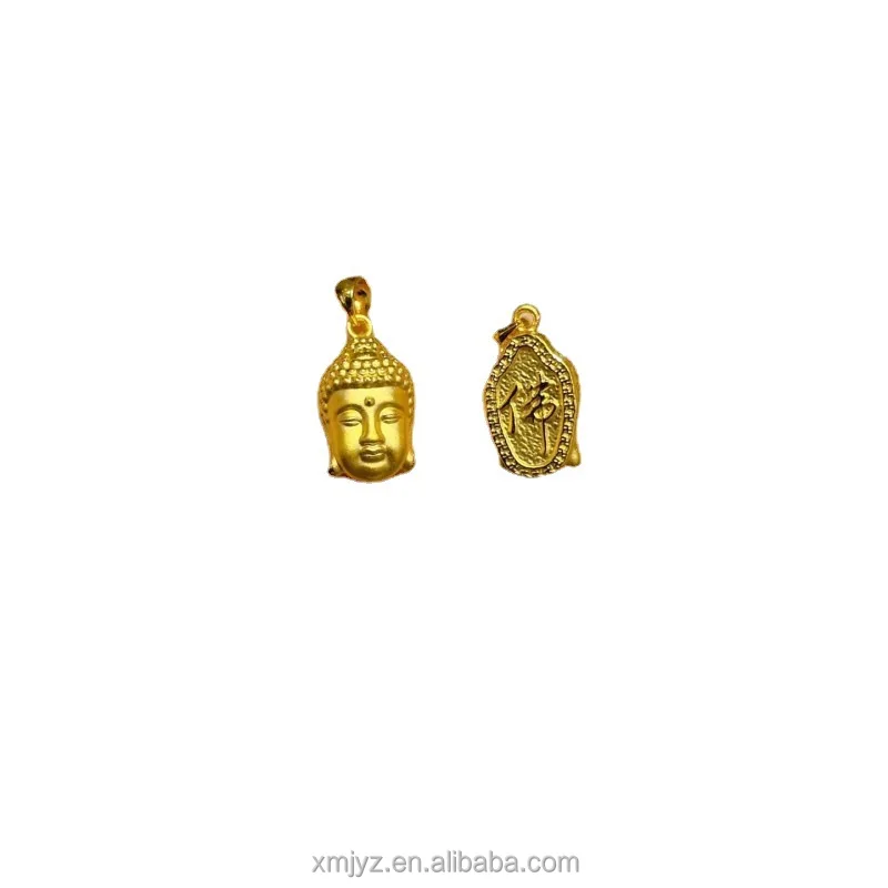 

Certified 5D Cyanide-Free Gold New Gossip Bracelet Pure Gold 999 Rabbit Pendant 24K Pure Gold Pendant Buddha Head Pendant