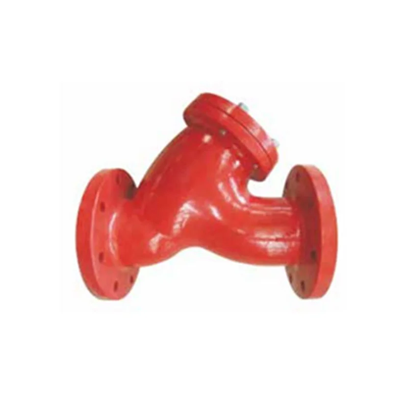 Ductile Iron 300PSI UL FM Y Strainer with Flange End