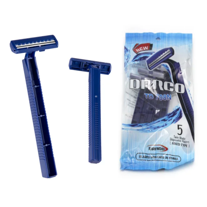 

OEM Sweden imported stainless steel razor double blade shaving razor, Customized color