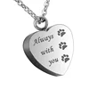 925 Sterling Silver Jewellery Heart Cremation Urn Necklace For Dog Cat Ashes