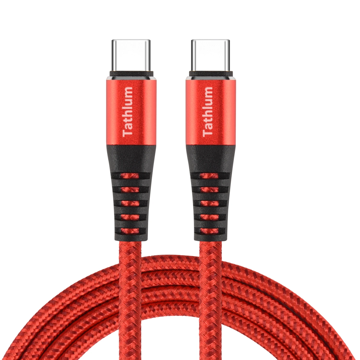 

Tathlum 1m 60w PD c type cable quick charge data cable fast charging type c to type c fast charging cable for Apple Macbook PRO