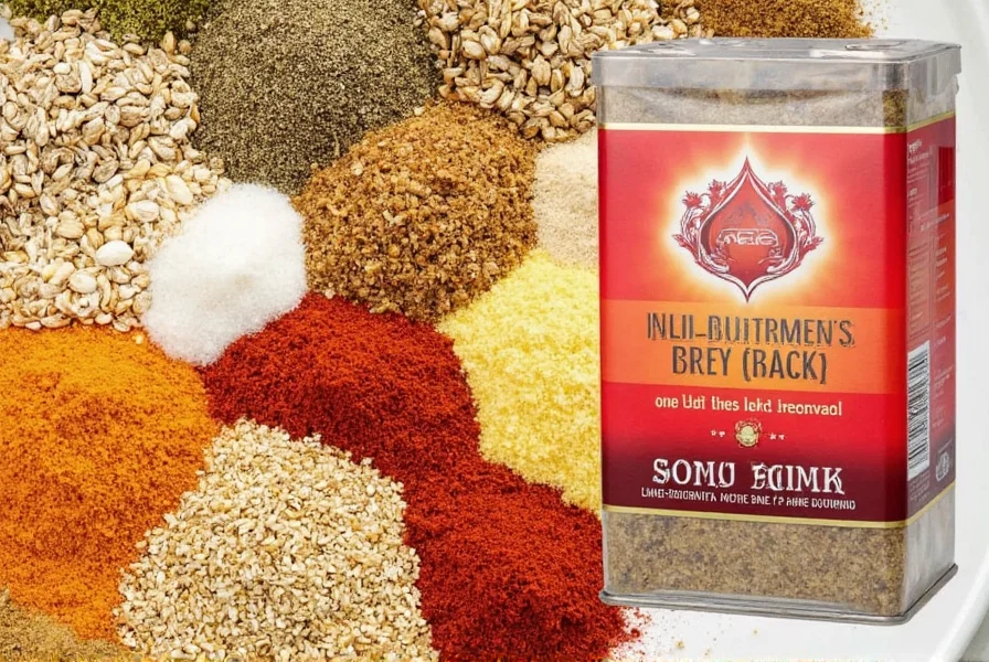 Spice Rack Featuring Mono Sodium Glutamate