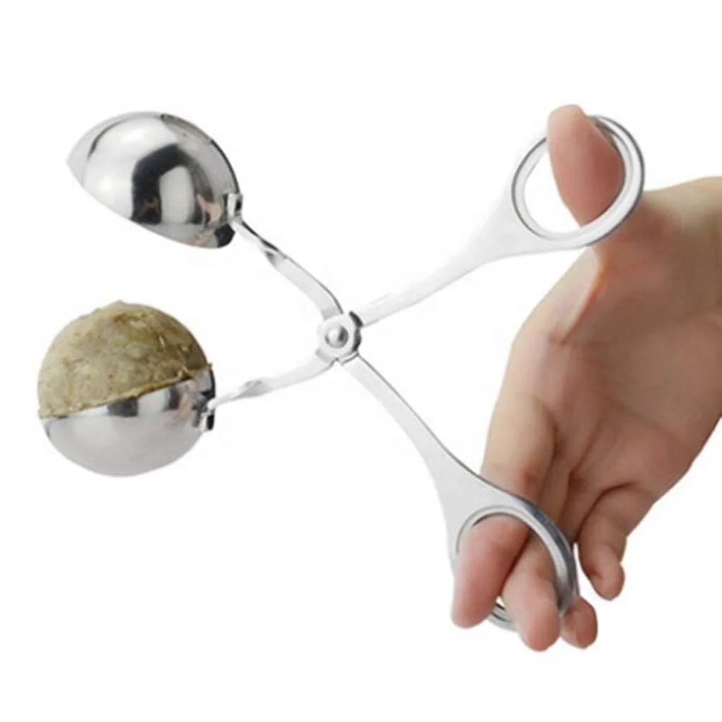 

Stainless Steel Cooking Utensils Kitchen Tool Meatball Stuffed Gadget Clip Mold Spoon Meat Ball Maker Scoop