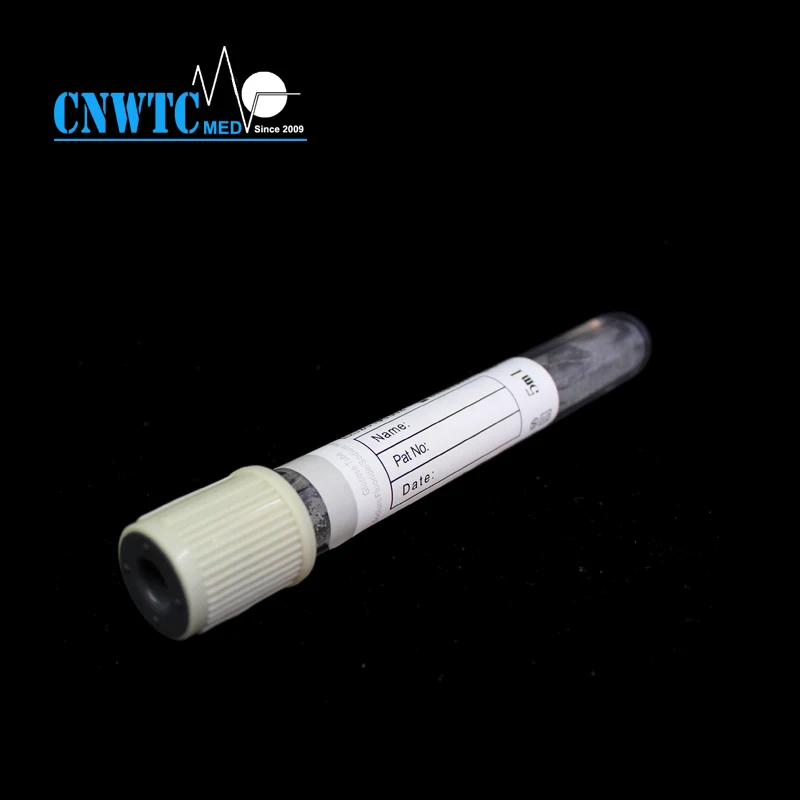 
Gray Vacuum Blood Collection Tube Glucose Tube 