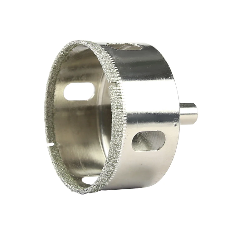 Inch Carbide Grit Hole Saw With Builtin Arbor & Integral Pilot Diamond Hole Saw With Center