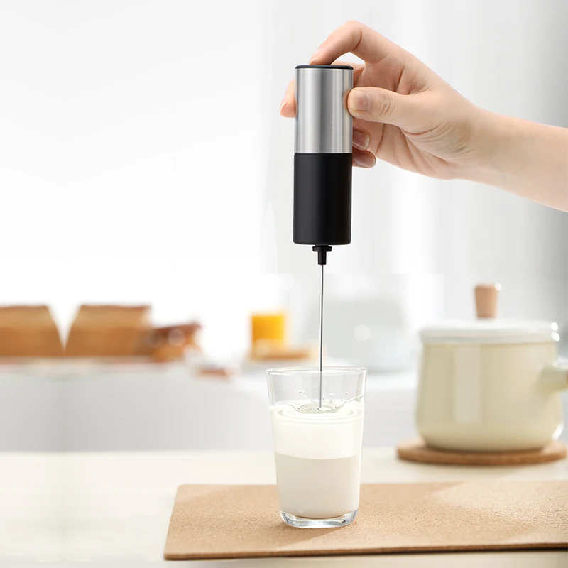 

New Kitchen Mama Accessories Tools Automatic Electric Stainless Steel Milk Frother