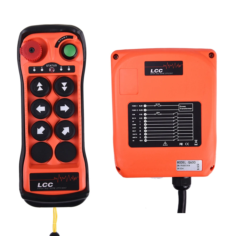 

LCC Q600 Factory price industrial crane radio remote control