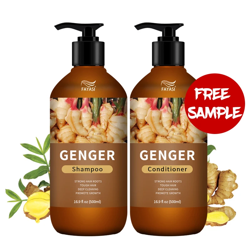 

Anti-Hair Loss Herbal Private Label Shampoo And Conditioner Dandruff Natural Organic Hair Growth Ginger Shampoo Hair Treament