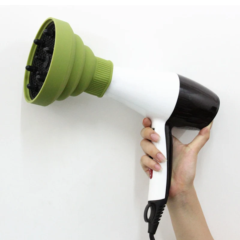 

OEM Wholesale Hair Dryer Diffuser Folding Salon Portable Hair Dryer Curl Diffuser, Pink black purple