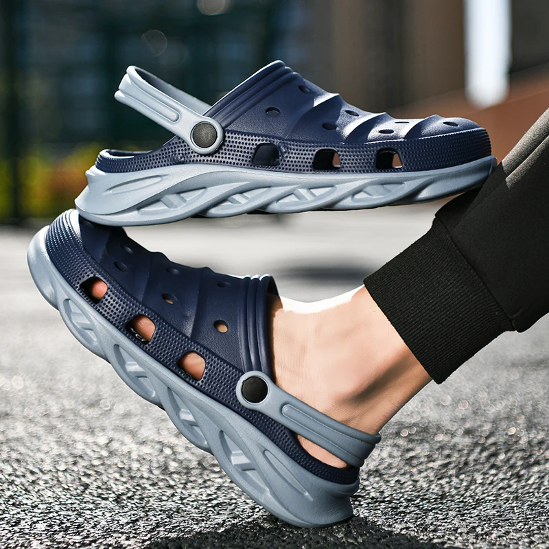 

Wholesale Men leisure slippers for Men and women Crock Summer Beach Sports Sandal