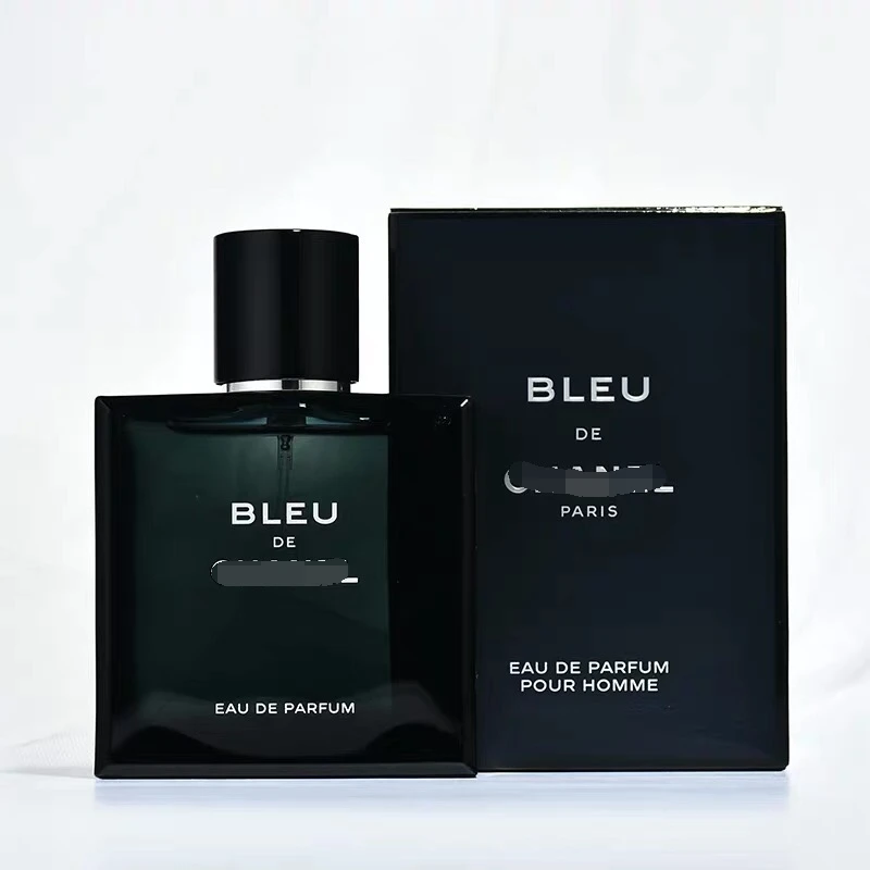 

BLEU DE 3.4 Oz / 100 ml Eau De Parfum EDP, NEW, perfume for men, Transparent