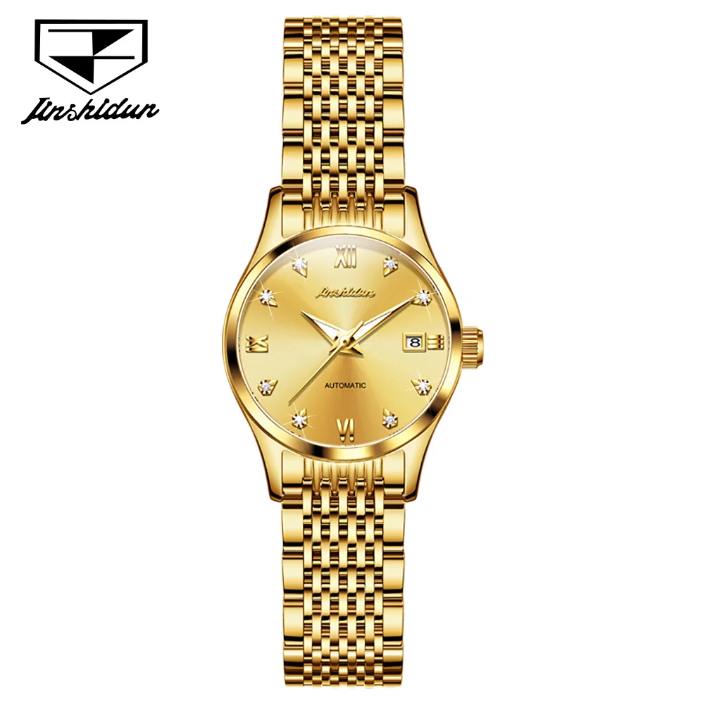 

JSDUN 8807 OEM famous brand stainless steel new Factory Wholesale Luxury watch Custom Logo Automatic Mechanical watch
