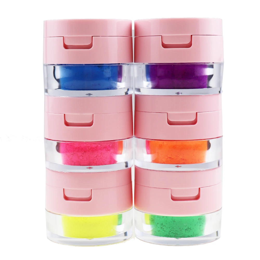 

Wholesale pink neon loose eyeshadow powder vegan eyeshadow