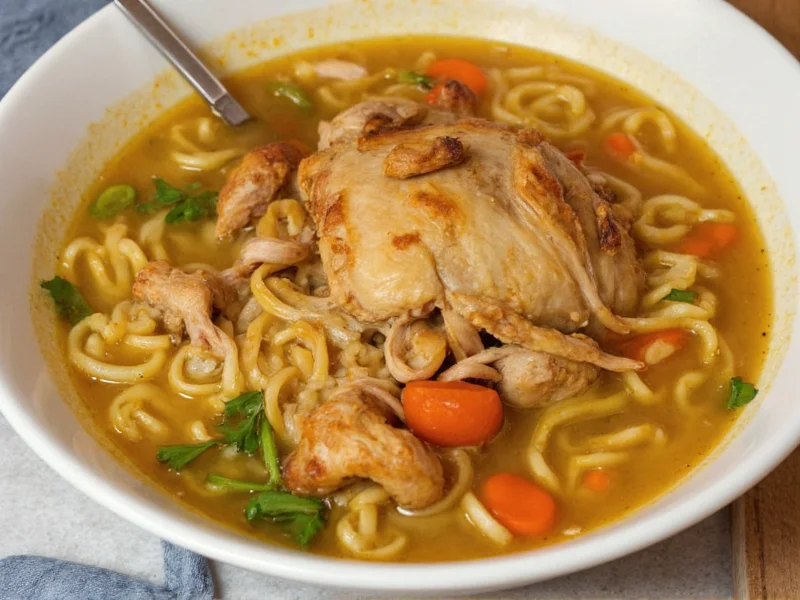 Rotisserie Chicken Noodle Soup: Fast, Flavorful Recipe