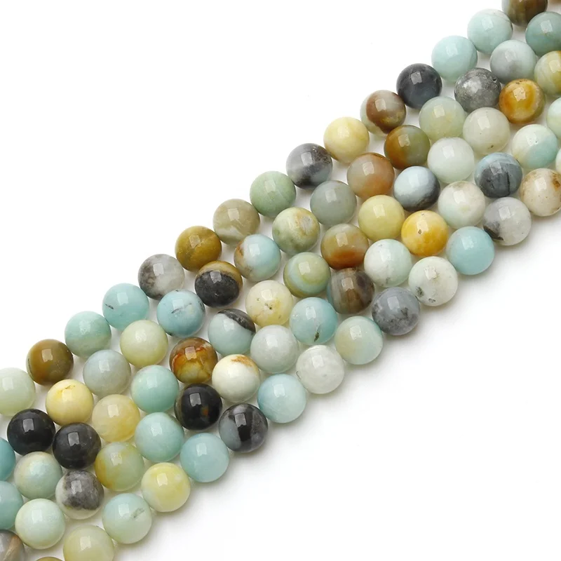 

High Quality Amazonite Gemstone,Natural Amazonite Loose Beads for DIY Jewelry Maki, 100% natural color