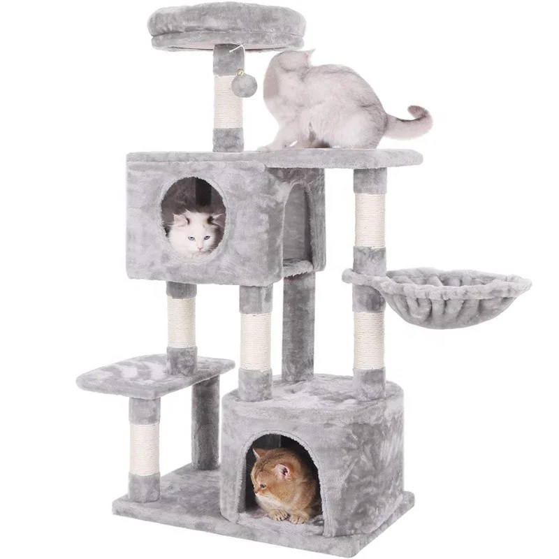 

2021Hot Sale Luxury Large Cat Tower Tree With Multi-level And Condos, Picture color