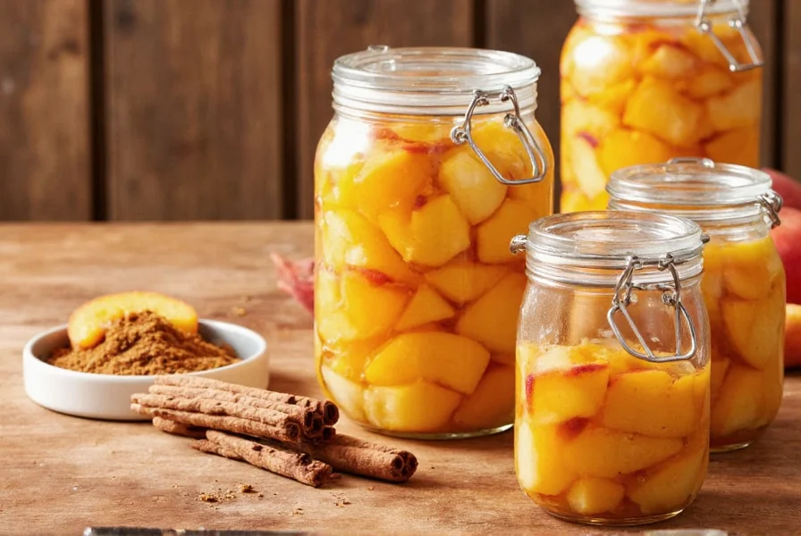 Peach canning process