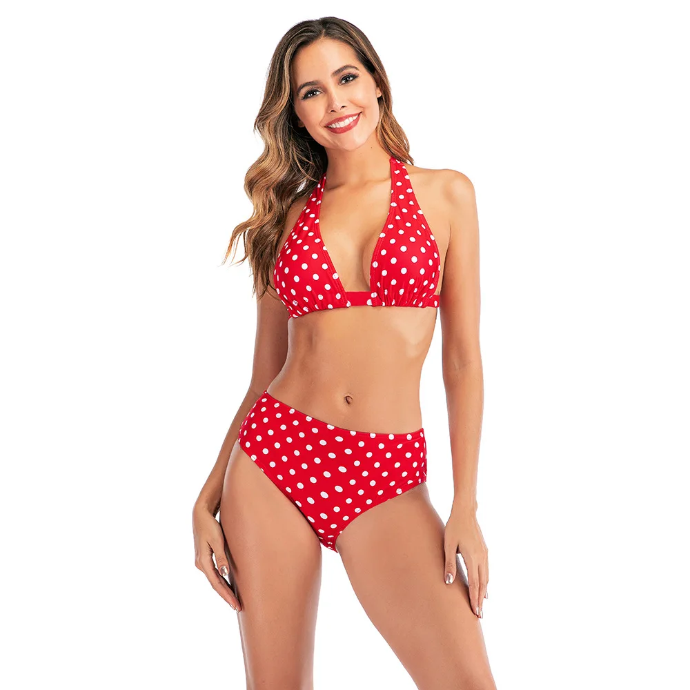 

2020 Amazon Hot Sale Swimsuit Colorful Young Girls Swimwear Sexy Bikini Luxury Women Swimwear