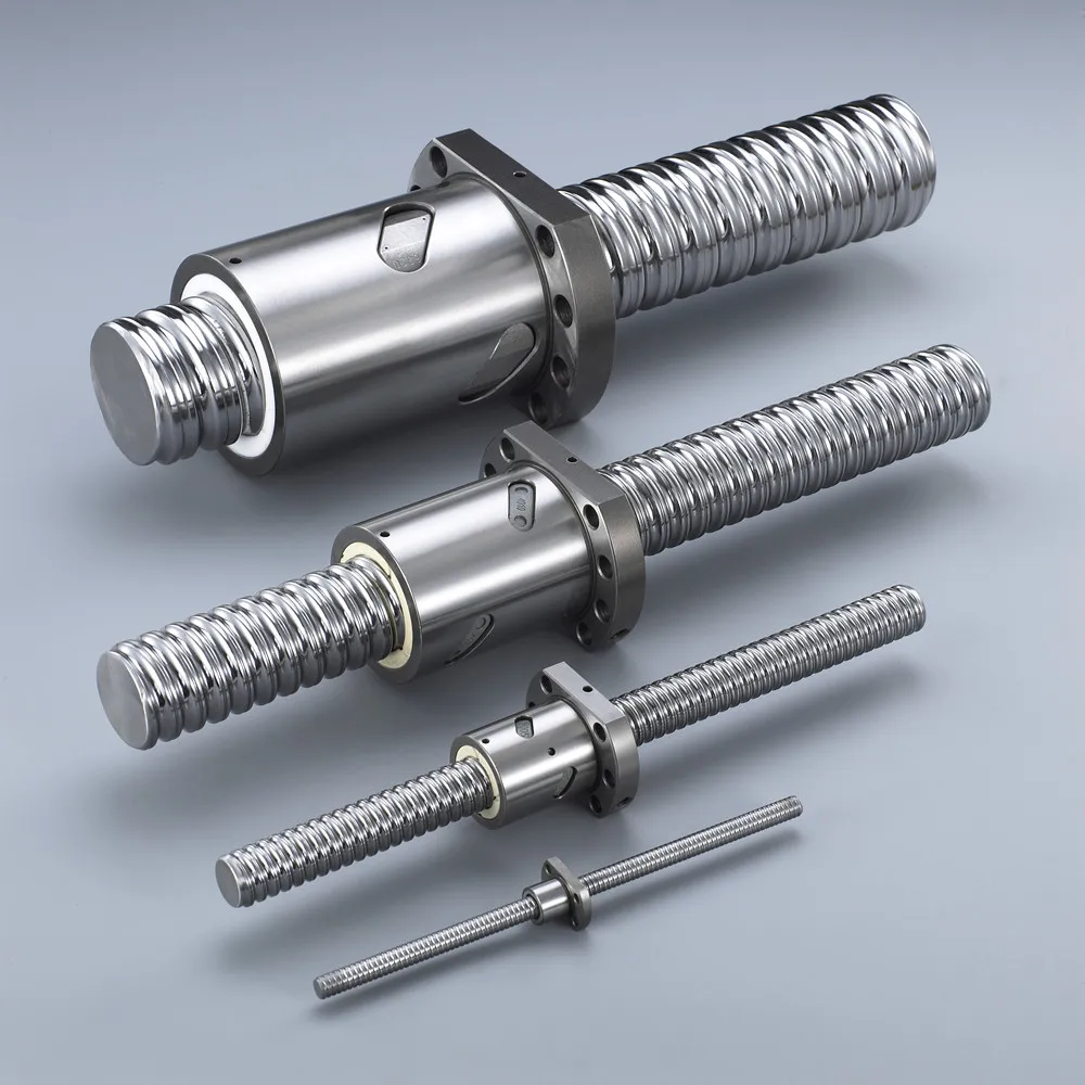 
cnc ball screw SFS1605 Rolled thread 16mm ball screw with 1605 single ball nut for Laser Engraving Machines 