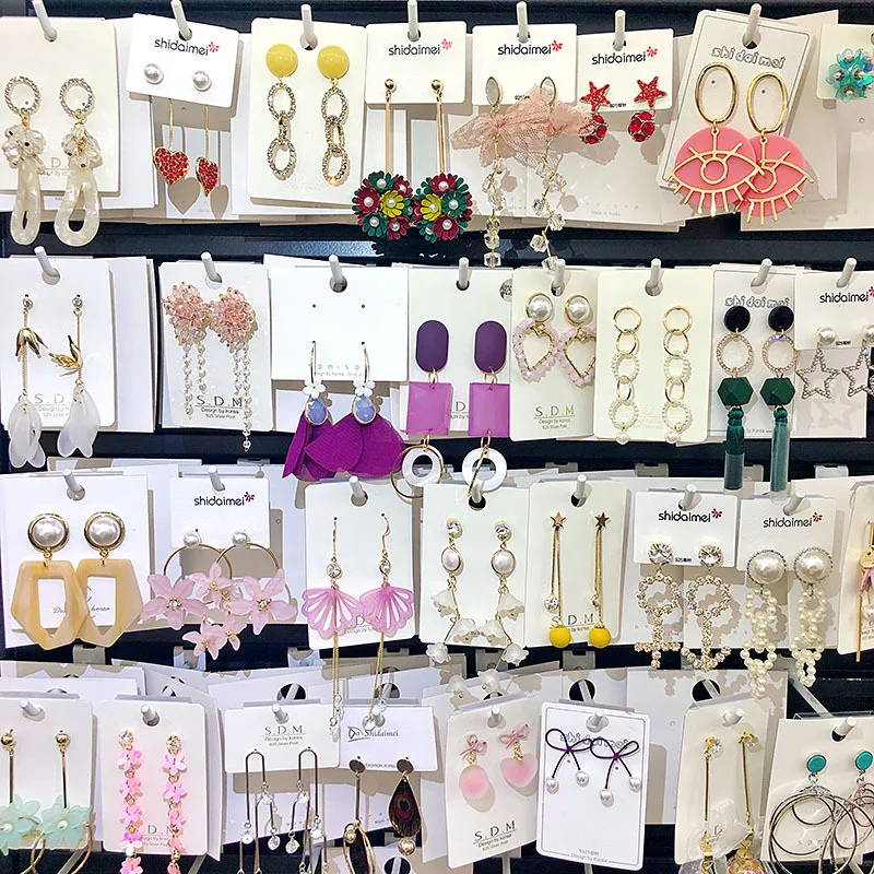 

Cheap Factory Price Drop earrings fashion long earrings women wholesale earrings mixed lot eardrop dangler boucle d'oreille