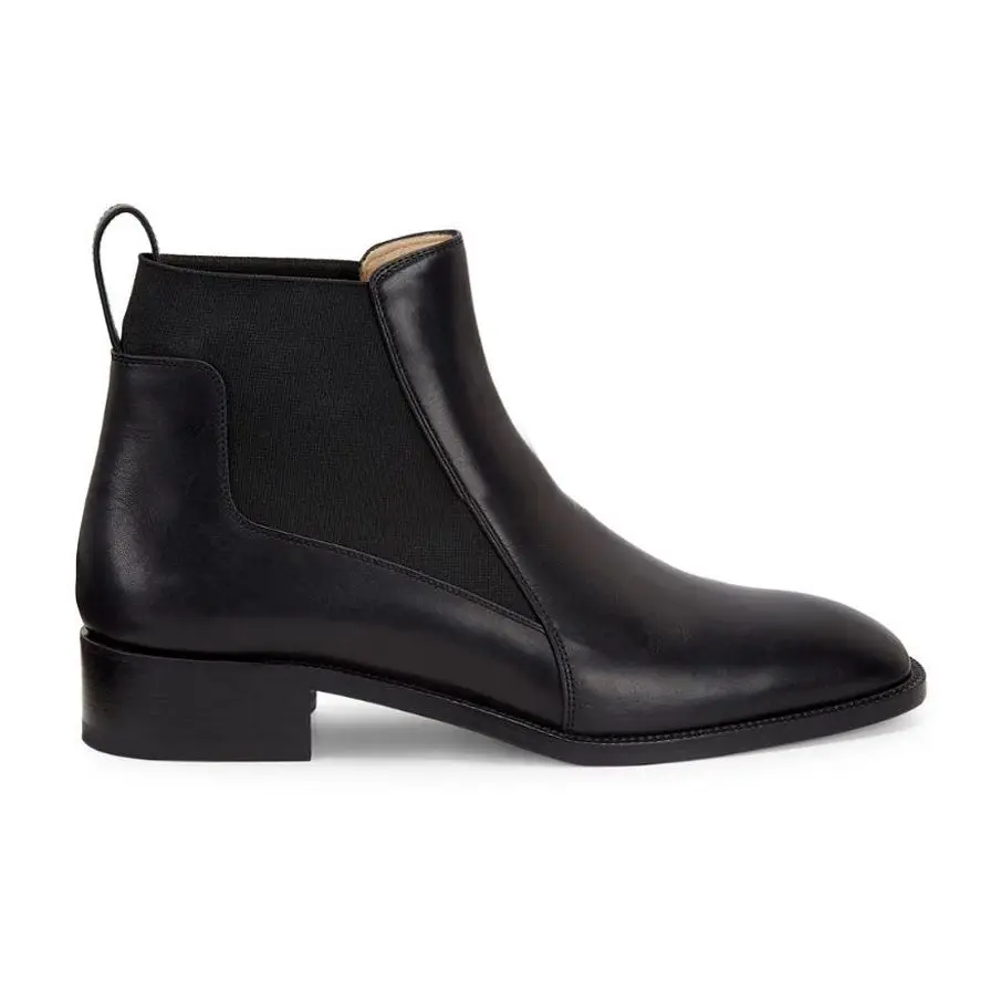 

Wild high-end design black women fashion modern ladies chelsea boots