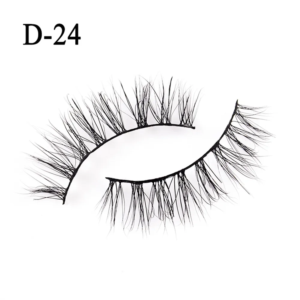 

OEM Natural custom lashes 3d real Mink Natural Lashes Hot selling private label 3D Wispy Lash vendor full strip eyelashes 9-14mm