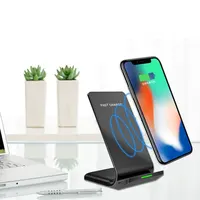 

Qi Fast Wireless Charger for iPhone X 8 Plus For Samsung Galaxy S7 S6 Edge S8 S9 Plus Note 8 9 Stand Wireless Charger Charging