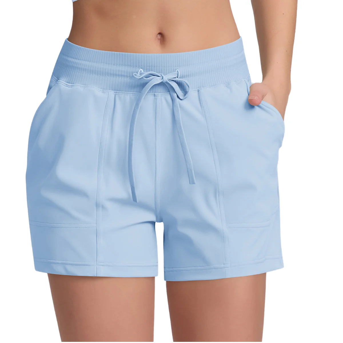 弹力大码运动休闲Shorts