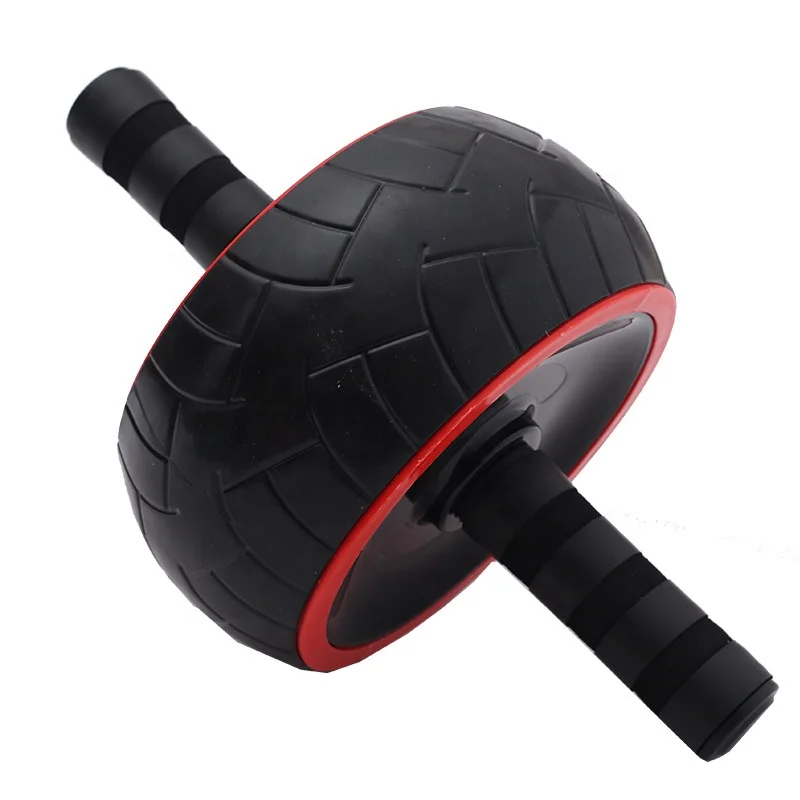 

Low moq para muscle exercise trainer gym ab wheel abdominal roller for core workout, Black