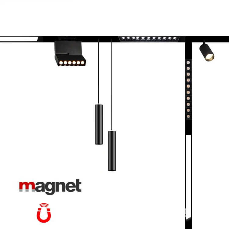 Hot Selling Modern Living Room Embedded Linear Track Light 24V Aluminum High-quality LED Magnetic