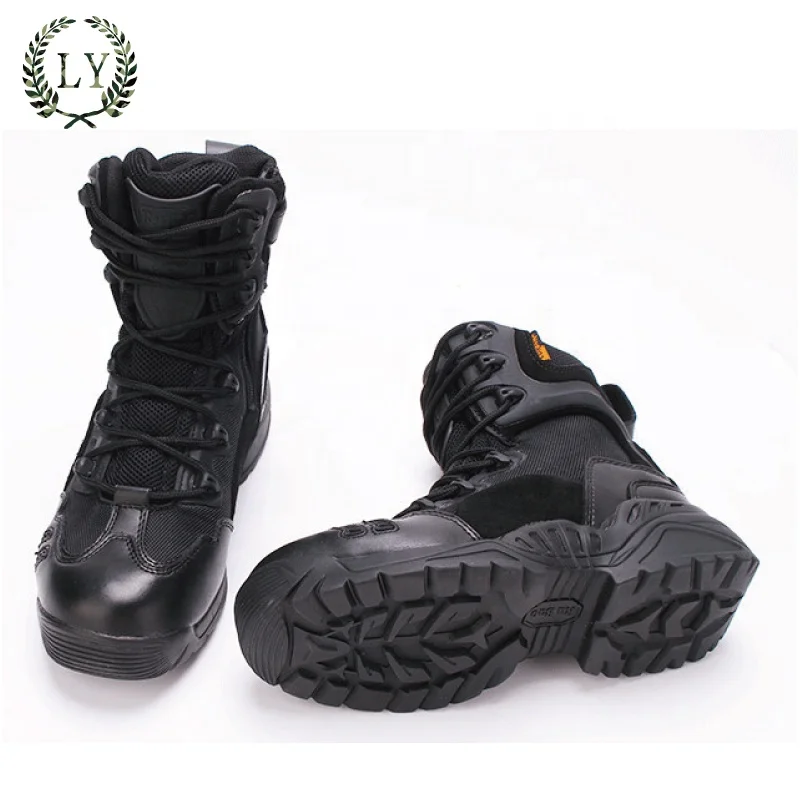 bota militar couro