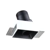 New pattern Trimless LED Downlight square Black&White spot cob led down lamp