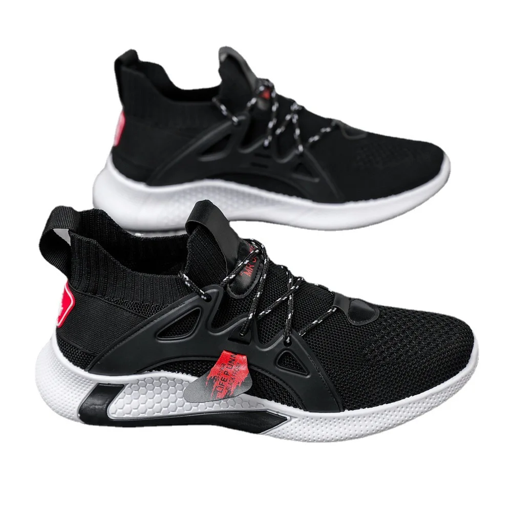 

factory new Wholesale Latest Breathable Sports Shoes For Men Running, 3 colors