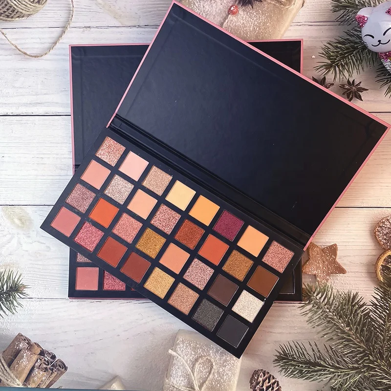 

Pink black pallets 32 colors nude press eyeshadow makeup palette