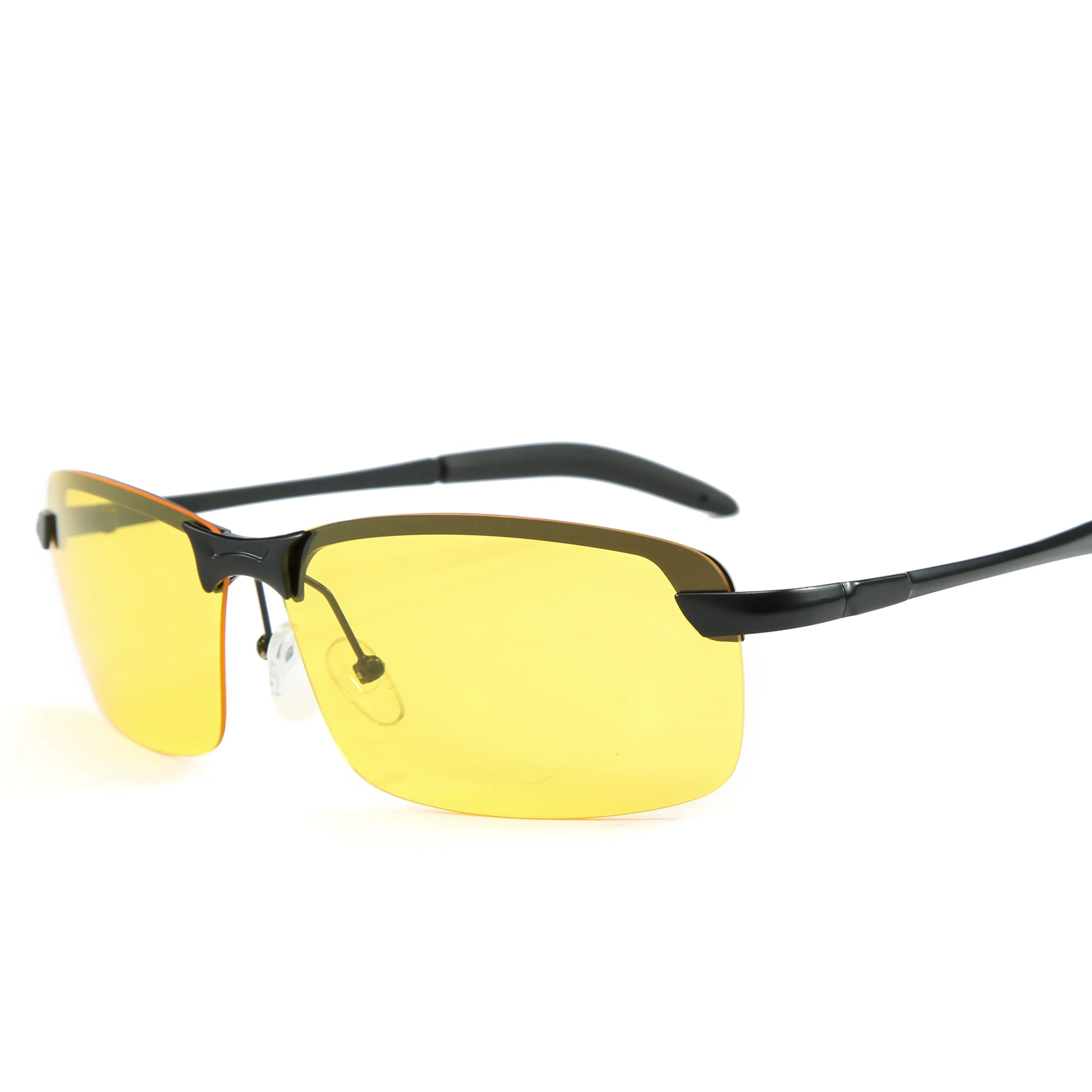 

cheap hard driving glasses night vision polarized night vision glasses, Black