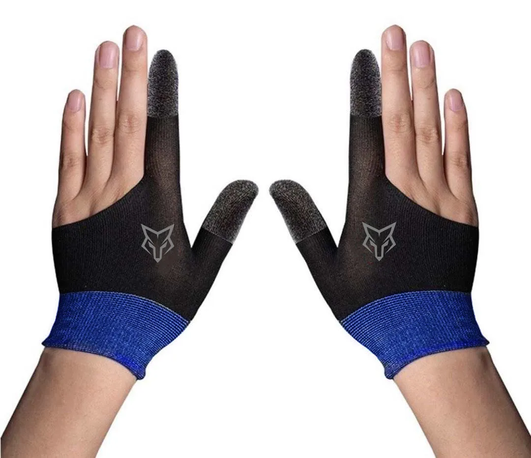 

sarafox G01 Mobile Game Fingertip Gloves Sweatproof Anti-Slip Touch Screen Finger Sleeve Breathable Gaming Fingertip Sleeve