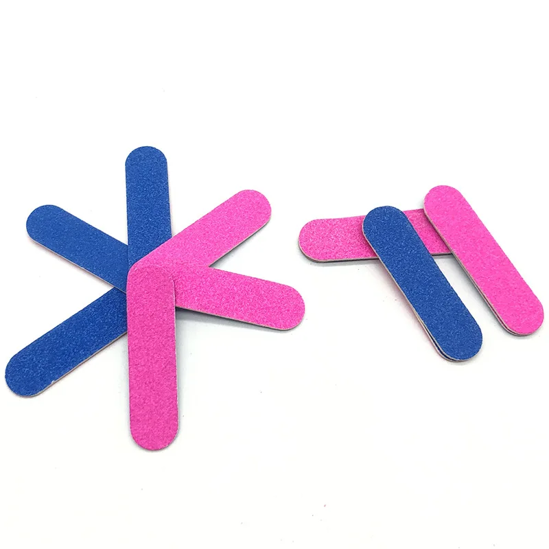 

Small (Blue & pink) mini nail file custom logo nail file set