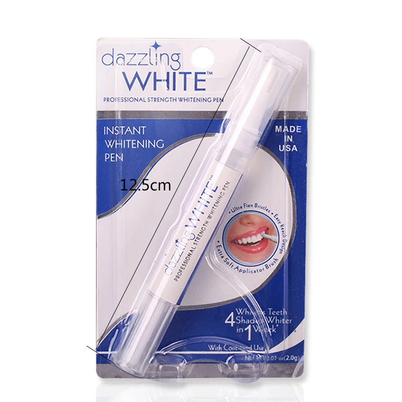 

Amazon Hot Sale Peroxide Gel Tooth Cleaning Bleaching Kit Dental Dazzling White Teeth Whitening Pen