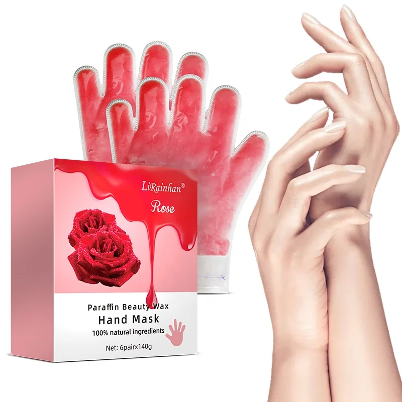 

Paraffin Wax Natural Rose Paraffin Beauty Wax Hand Mask Whitening Moisturizing Hand Mask