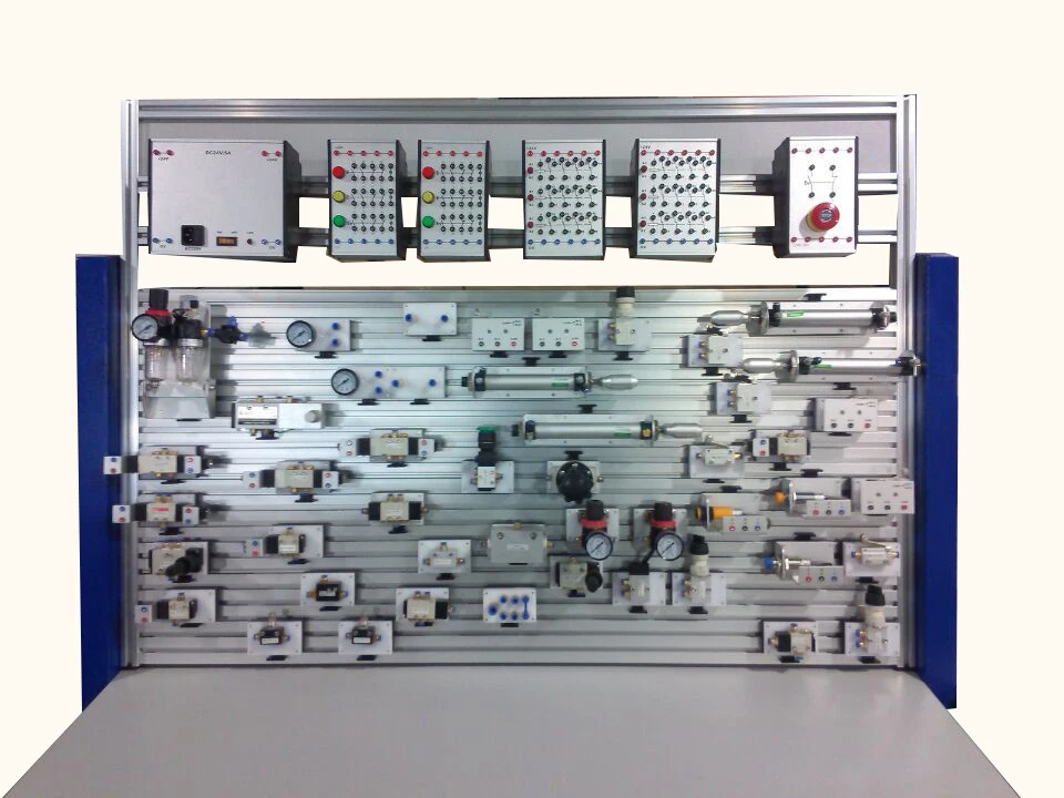 Оборудование для обучения. Обучающее оборудование. Электро-пневматический тренажер. Стенды для обучения механиков.