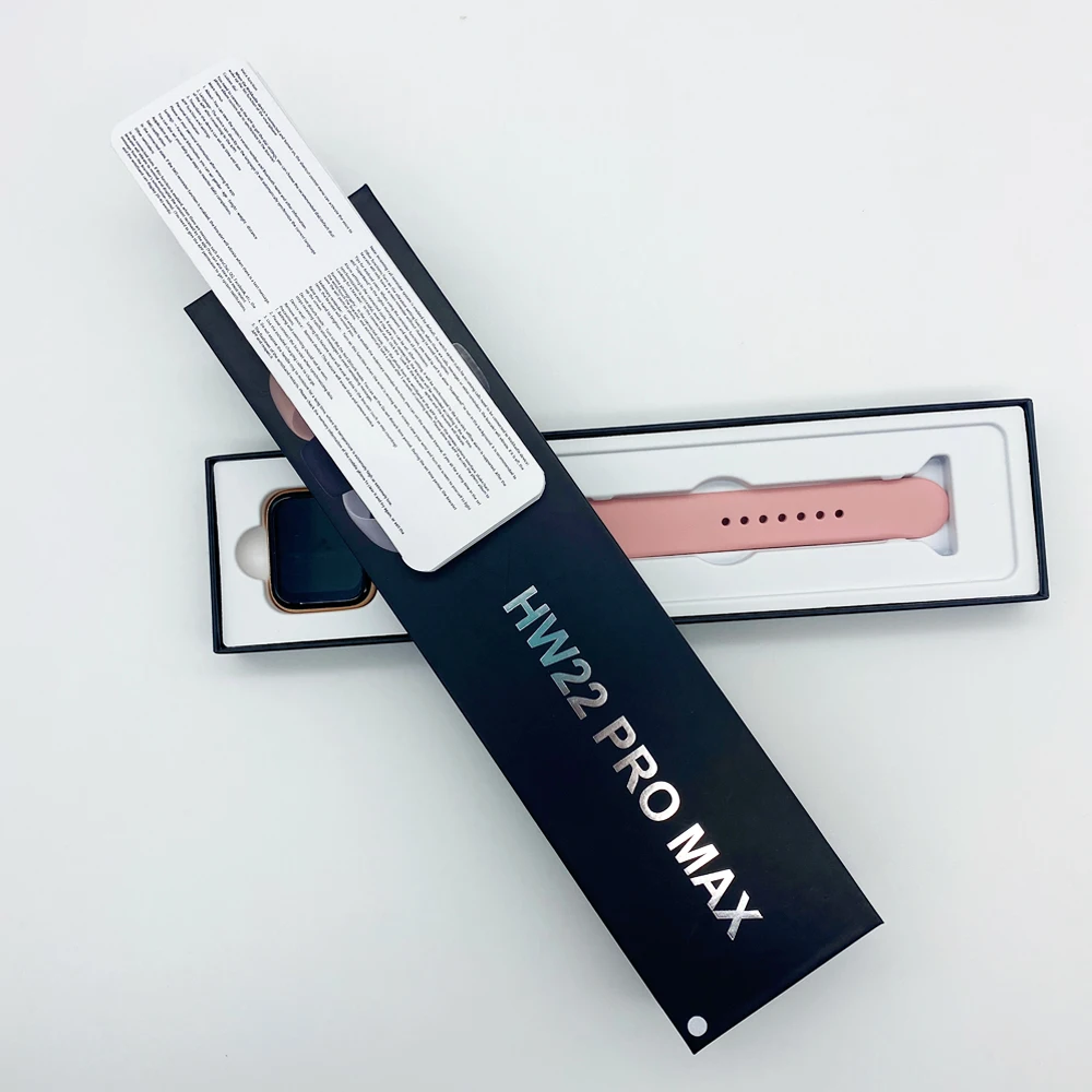 

HW 22 Pro Max Smart watch fitness heart rate Reloj inteligente HW57 pro Sleep Monitoring DT3 Max smartwatch HW22 pro max, White black pink