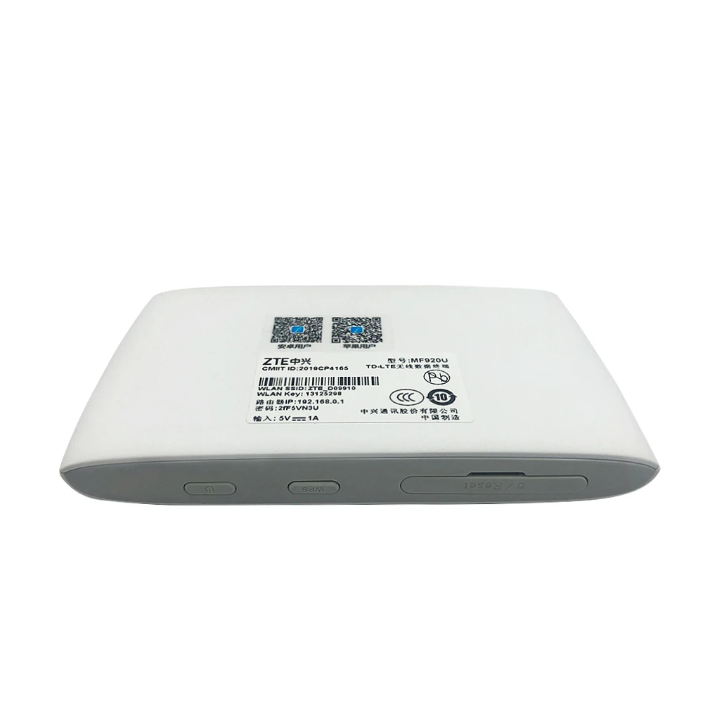 

ZTE MF920U hot sale 150mbps 4g lte router sim card slot with external antenna