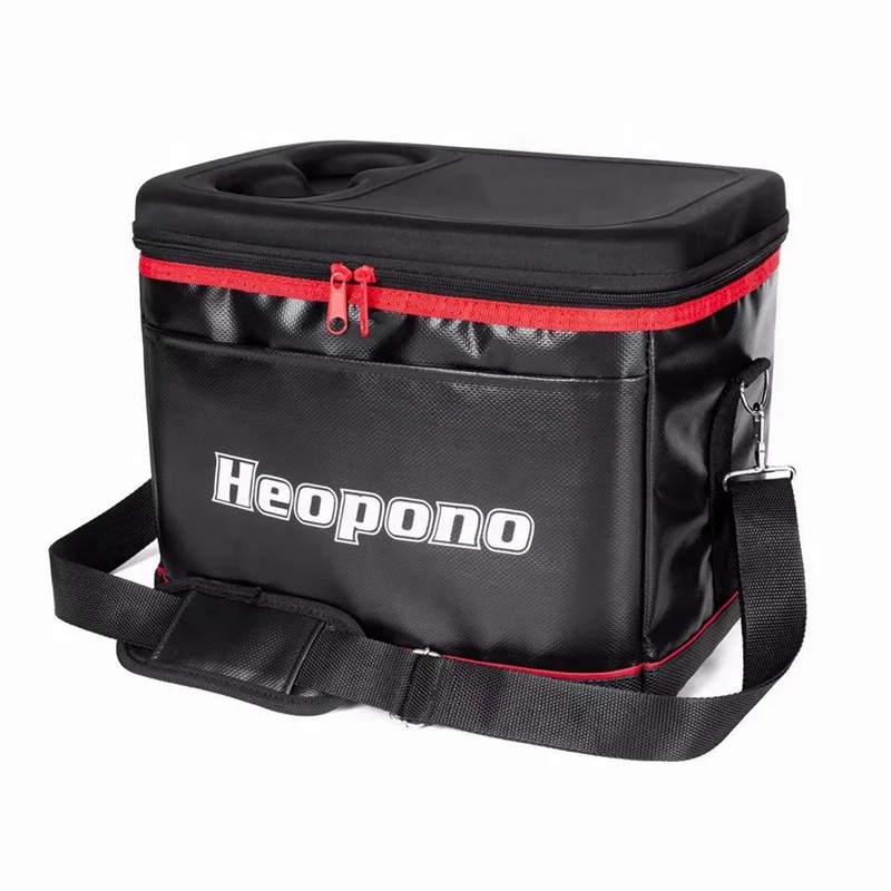 

Heopono Fashion Hardtop Cooling Box Leakproof Men Women Outdoor Party Insulated Large Picnic Lunch Box Cooler Bag for Adults, Customizable