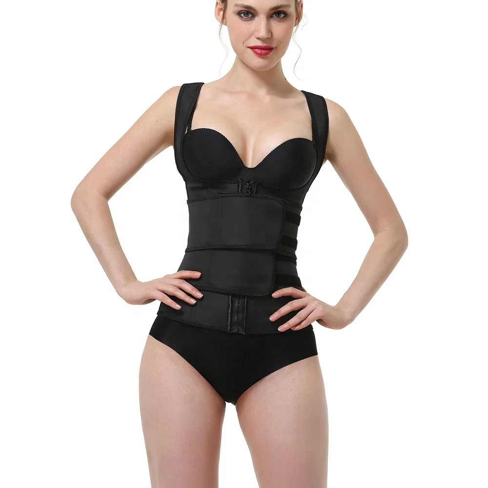 

High Quality Slimming Vest Waist Trainer With Belt Body Shaper Slimming Women