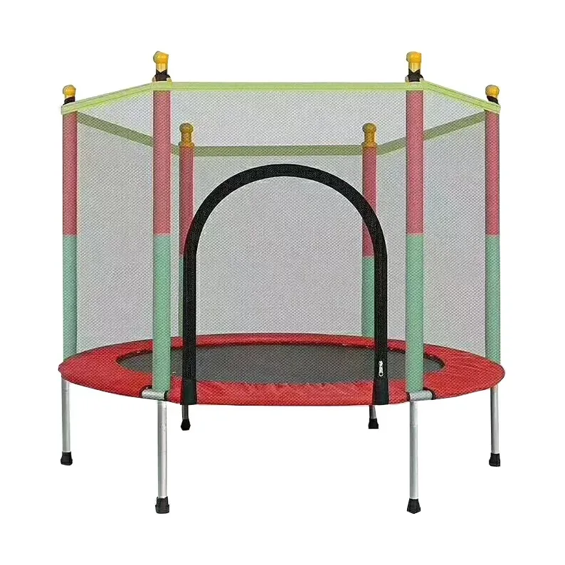 

Trampoline with Safety Enclosure -Indoor or Outdoor Trampoline for Kids