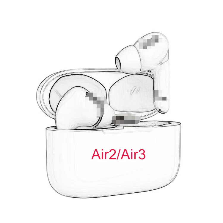 

Noise Cancel Anc Wireless Earbuds Aipod Cases Air Pro 3 Gen 3 Super Bass 1562a Airoha Jl Chipset Earphone Wireless Earphone BT, White