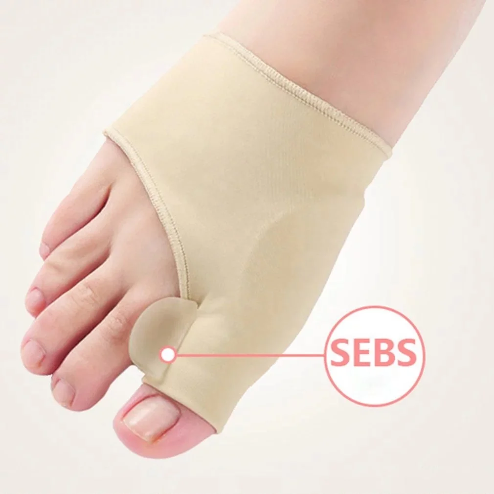 

FY Comfortable Soft Bunion Protector Toe Straightener Silicone Toe Separator Corrector Thumb hallux valgus Foot Brace Support