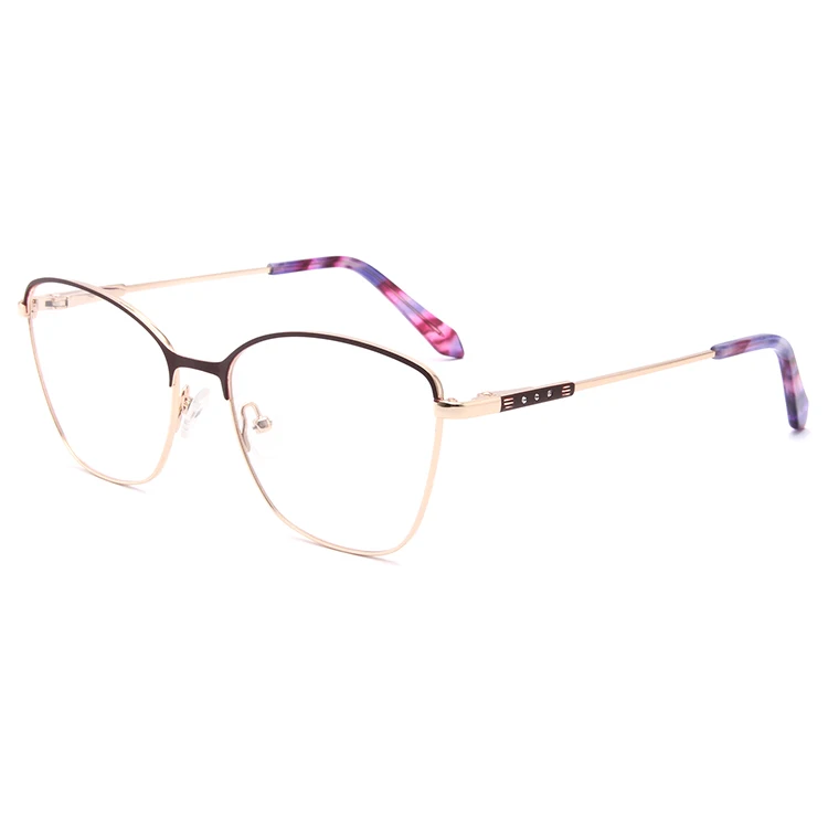 

New Wholesale Fashion men's and women's metal spectacle frame glasses, Custom colors